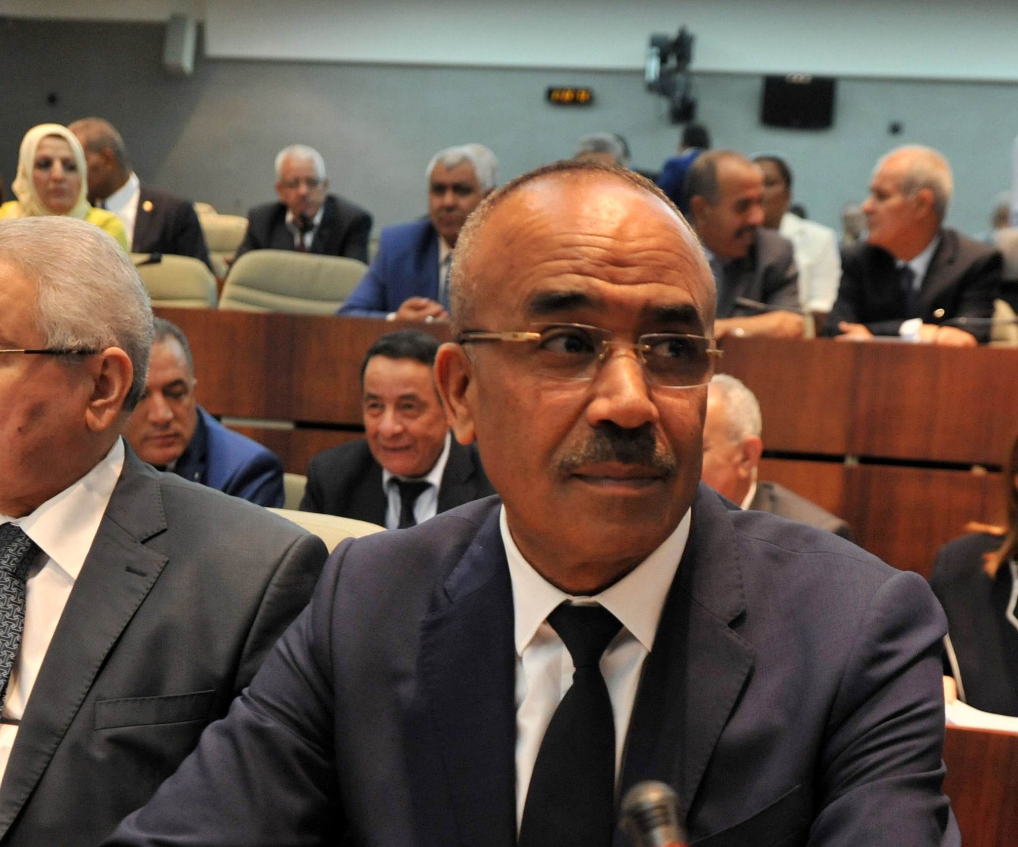 Noureddine Bedoui ministre de l'Intérieur. New Press